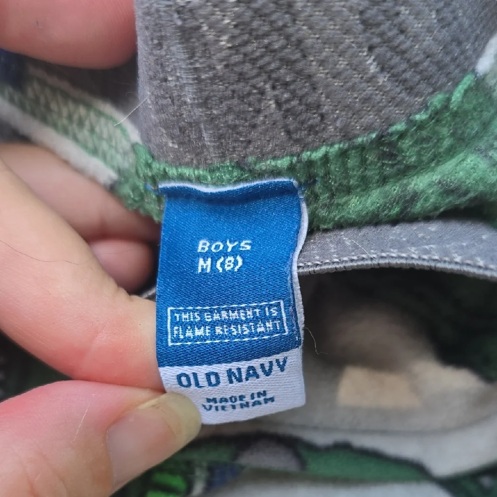 Old Navy Boys Dinosaur Lounge Pants - M (8)